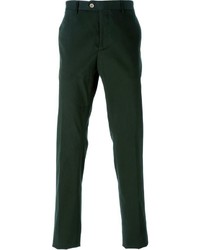 Pantalon chino vert foncé Etro