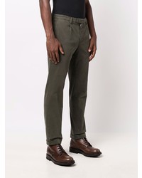 Pantalon chino vert foncé Briglia 1949