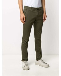 Pantalon chino vert foncé Dondup