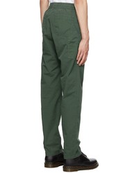 Pantalon chino vert foncé A.P.C.