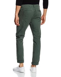 Pantalon chino vert foncé ONLY & SONS