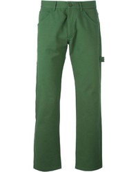 Pantalon chino vert foncé