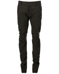 Pantalon chino vert foncé