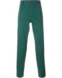 Pantalon chino vert foncé