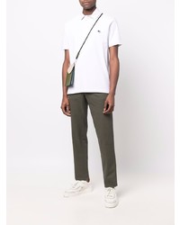 Pantalon chino vert foncé Corneliani