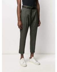 Pantalon chino vert foncé Low Brand