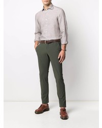 Pantalon chino vert foncé Jacob Cohen