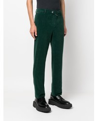 Pantalon chino vert foncé Kiton