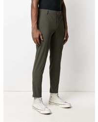 Pantalon chino vert foncé Pt01