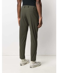 Pantalon chino vert foncé Pt01