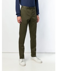 Pantalon chino vert foncé Pt01