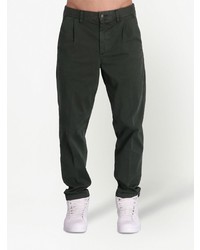 Pantalon chino vert foncé BOSS