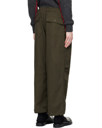 Pantalon chino vert foncé Comme des Garcons Homme