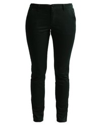 Pantalon chino vert foncé Zalando Essentials