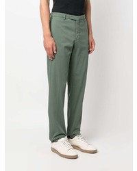 Pantalon chino vert menthe Lardini