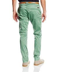 Pantalon chino vert menthe Tom Tailor
