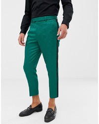 Pantalon chino vert ASOS Edition