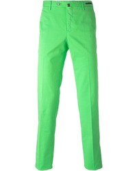 Pantalon chino vert