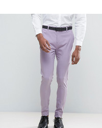 Pantalon chino violet clair ASOS DESIGN