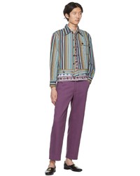 Pantalon chino violet Bode