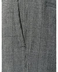 Pantalon de costume à carreaux noir et blanc Paul Smith
