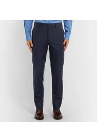 Pantalon de costume à rayures verticales bleu marine Polo Ralph Lauren