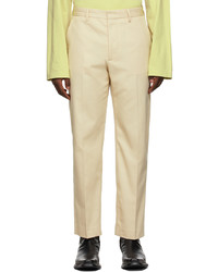 Pantalon de costume beige Acne Studios