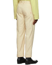 Pantalon de costume beige Acne Studios