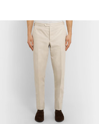 Pantalon de costume beige Thom Sweeney