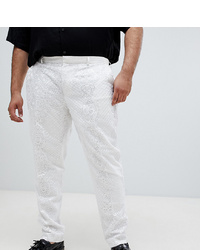 Pantalon de costume blanc ASOS Edition