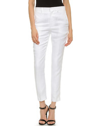 Pantalon de costume blanc BLK DNM