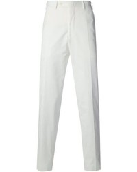 Pantalon de costume blanc Canali