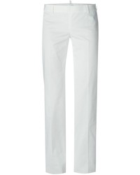Pantalon de costume blanc Dsquared2