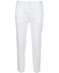 Pantalon de costume blanc Fabrizio Lenzi