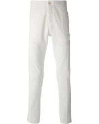 Pantalon de costume blanc Façonnable