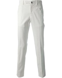 Pantalon de costume blanc Incotex