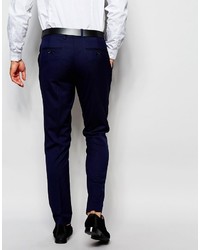 Pantalon de costume bleu marine Asos