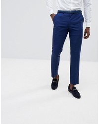 Pantalon de costume bleu marine Burton Menswear