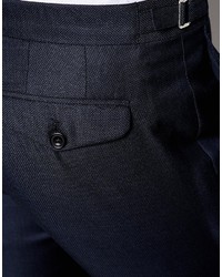 Pantalon de costume bleu marine