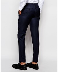 Pantalon de costume bleu marine