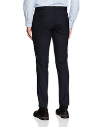 Pantalon de costume bleu marine Hiltl