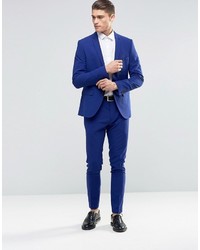 Pantalon de costume bleu marine Selected