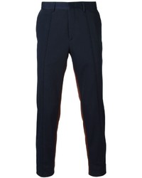 Pantalon de costume bleu marine MSGM