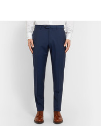 Pantalon de costume bleu marine Caruso