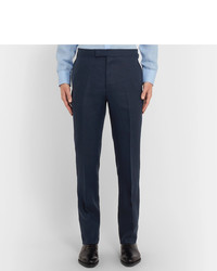 Pantalon de costume bleu marine Kingsman