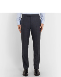 Pantalon de costume bleu marine Kingsman