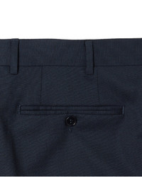 Pantalon de costume bleu marine Canali