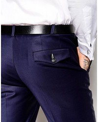 Pantalon de costume bleu marine