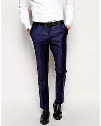 Pantalon de costume bleu marine