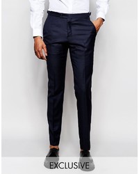 Pantalon de costume bleu marine